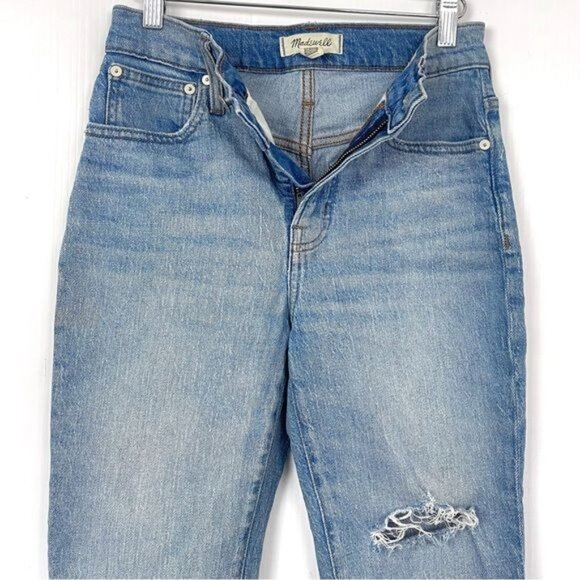 Madewell The Petite Perfect Vintage Jean Rosabelle Wash Comfort Stretch 25P - Picture 3 of 7